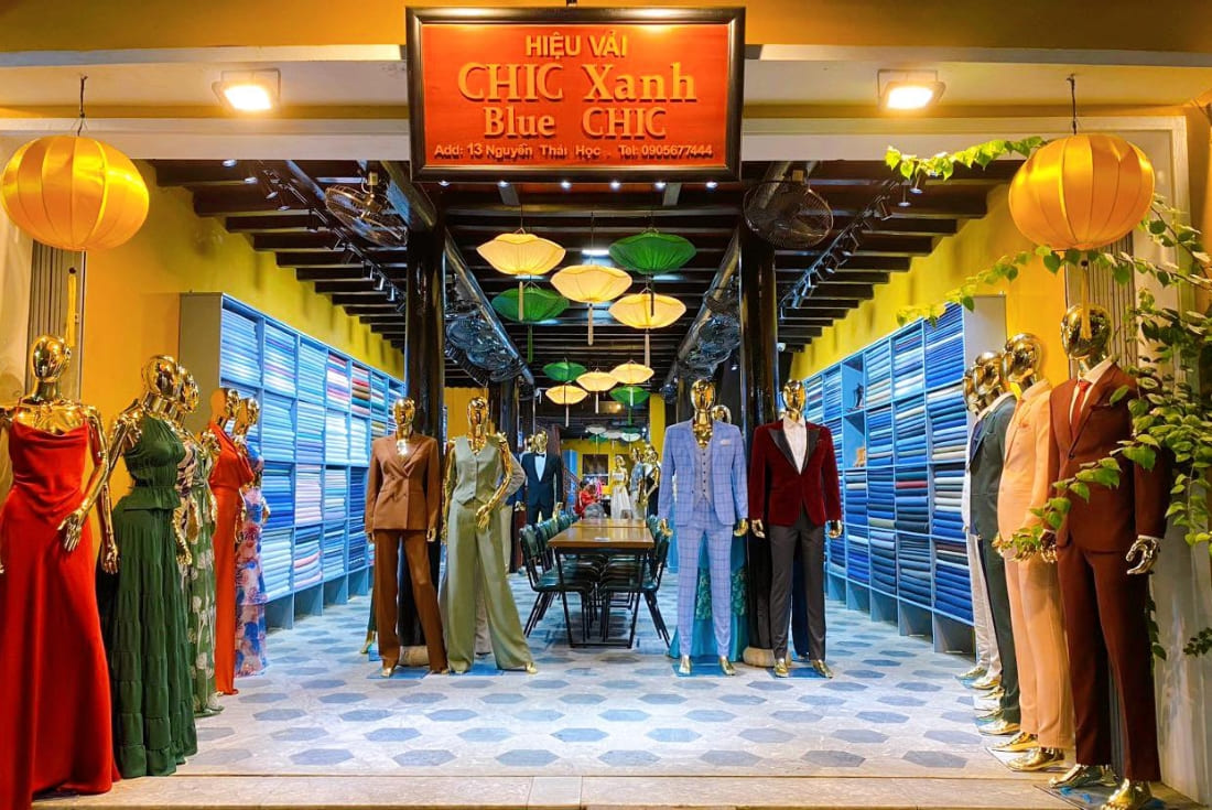 blue chic tailor hoi an