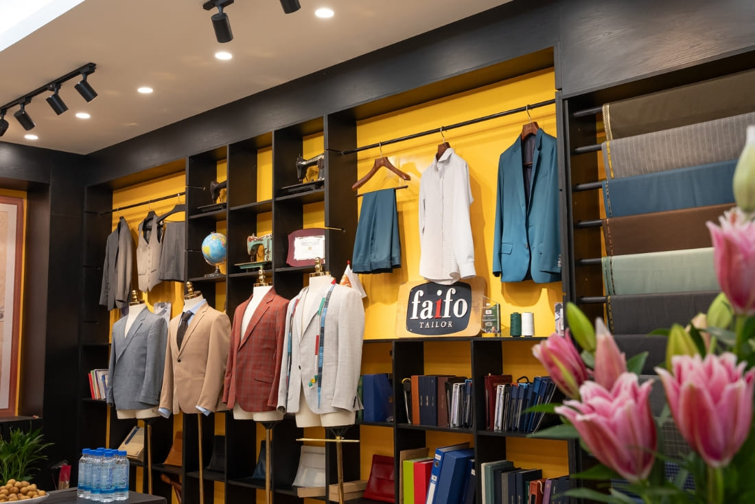 호이안 파이포 테일러 베트남의 맞춤 의류 제작 스튜디오와 지속가능 소재 컬렉션