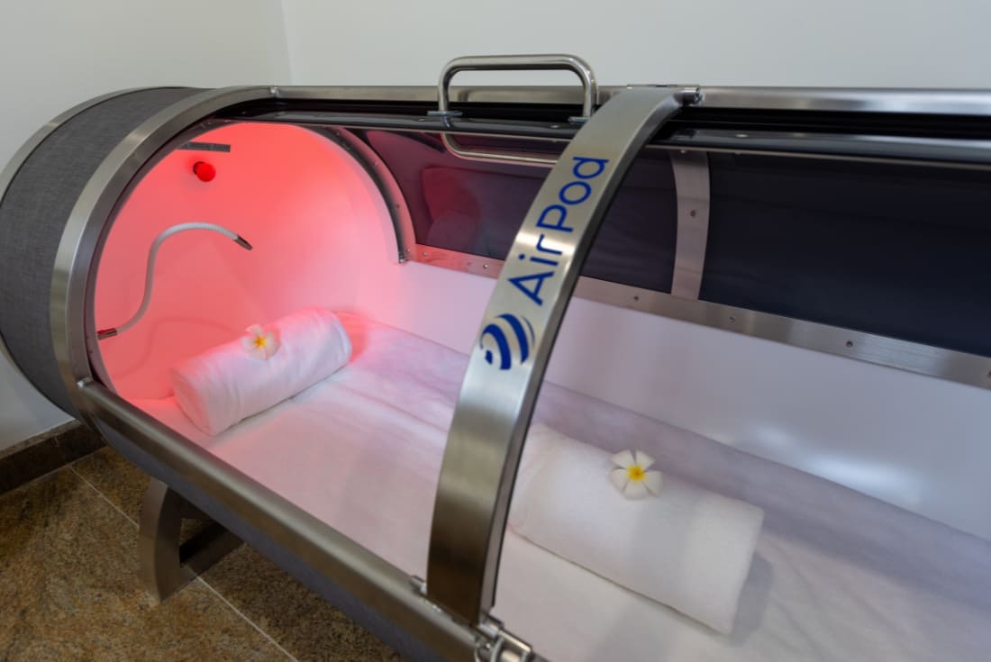 hyperbaric chamber session